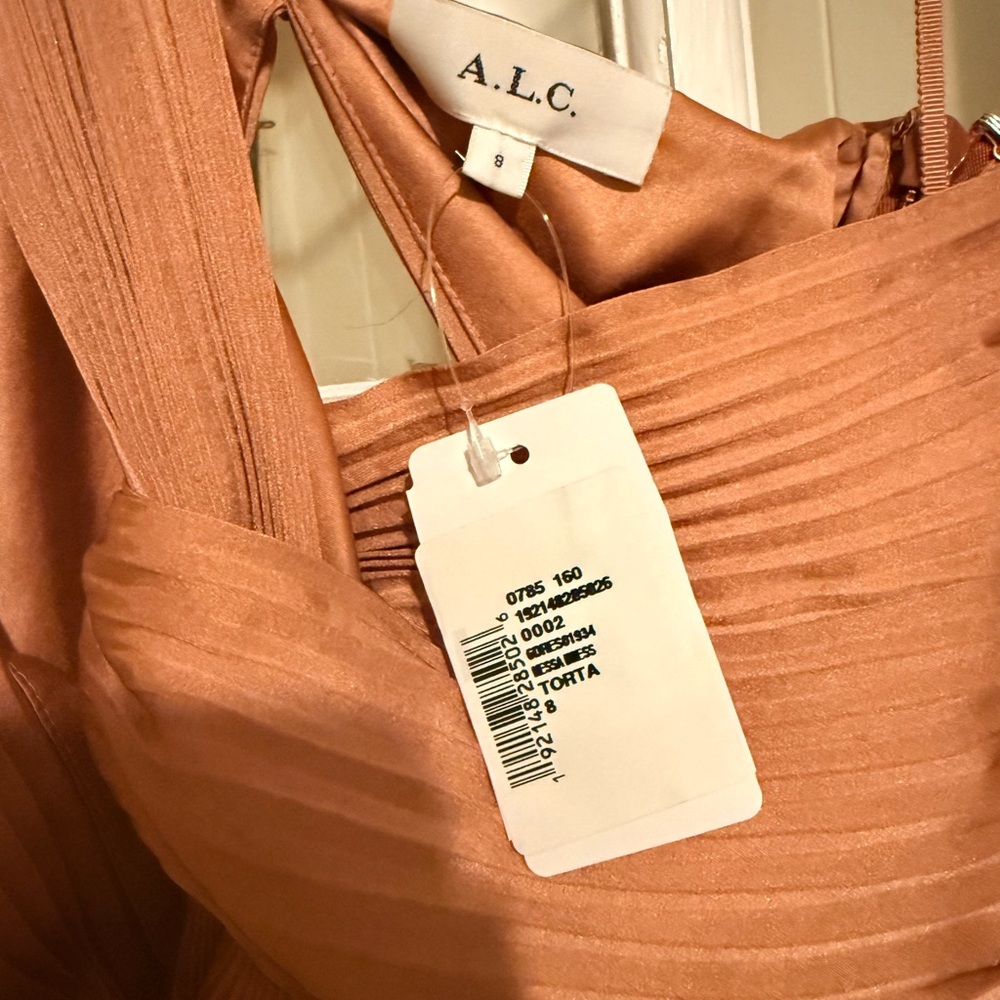 NWT ALC Nessa one shouldered gown - Picture 4 of 7